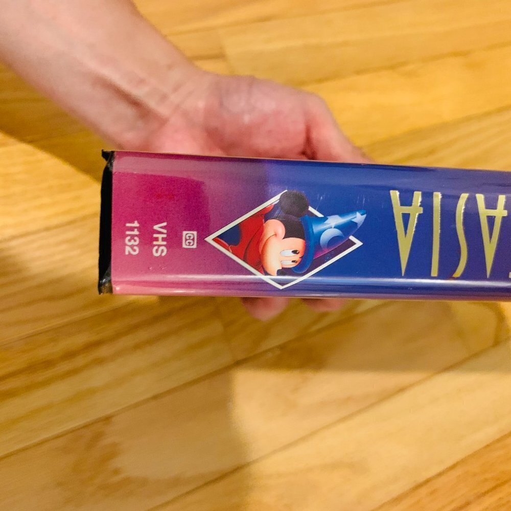 Walt Disney’s Masterpiece Fantasia (VHS, 1991) Rare Black Diamond Edition 1132 - Picture 5 of 8